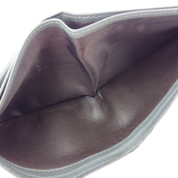 Gucci wallets Gutchishima gray gray leather Authentic used - Picture 6 of 9